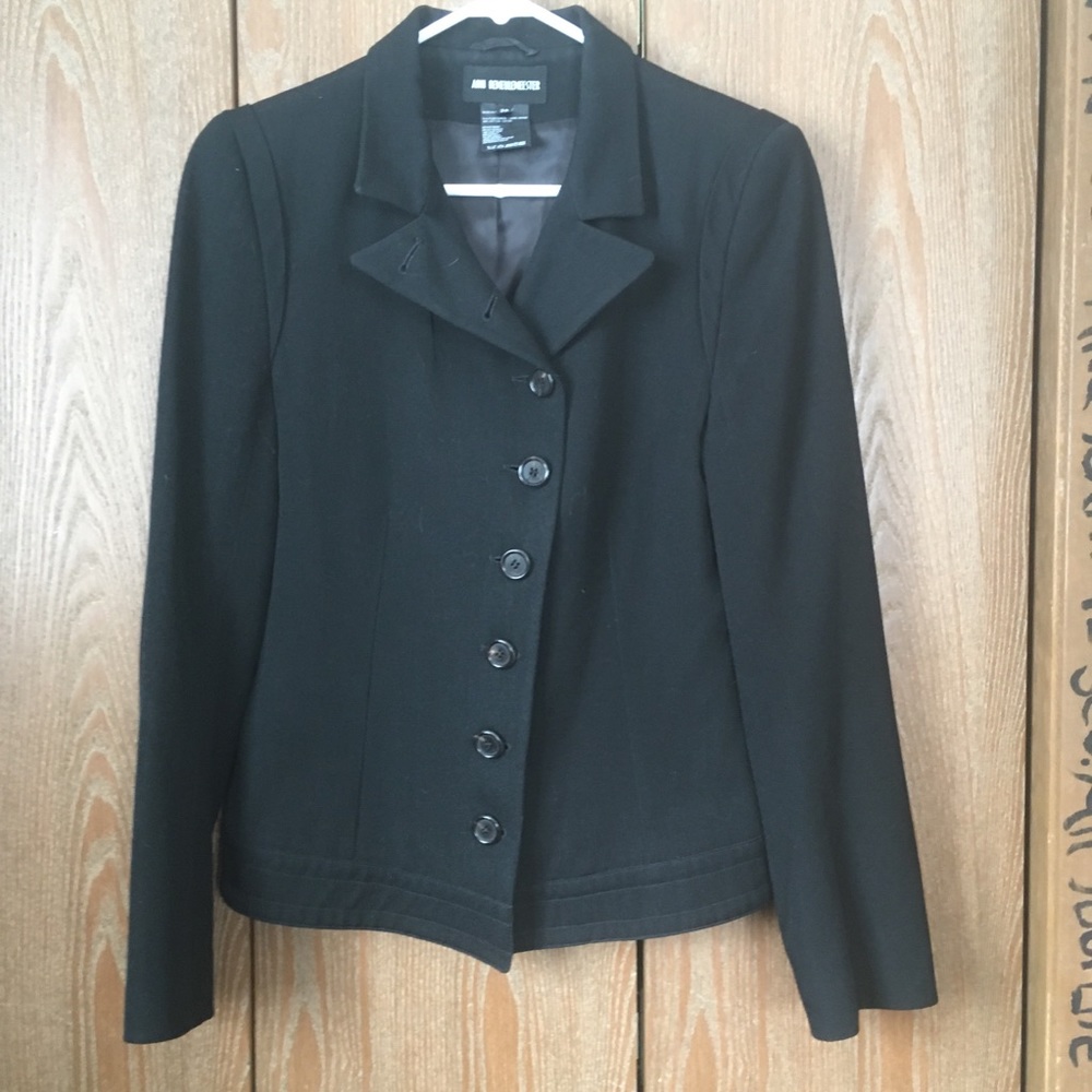 EUC Black blazer Ann Demeulemeester